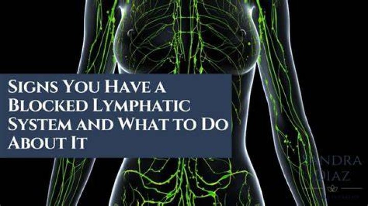 Can a clogged lymphatic system cause weight gain?
