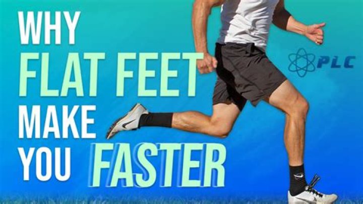 Can you run with flat feet?