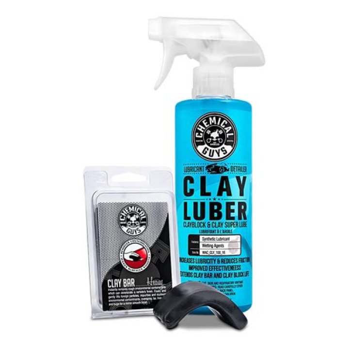 Can you use soapy water as a clay bar lubricant?