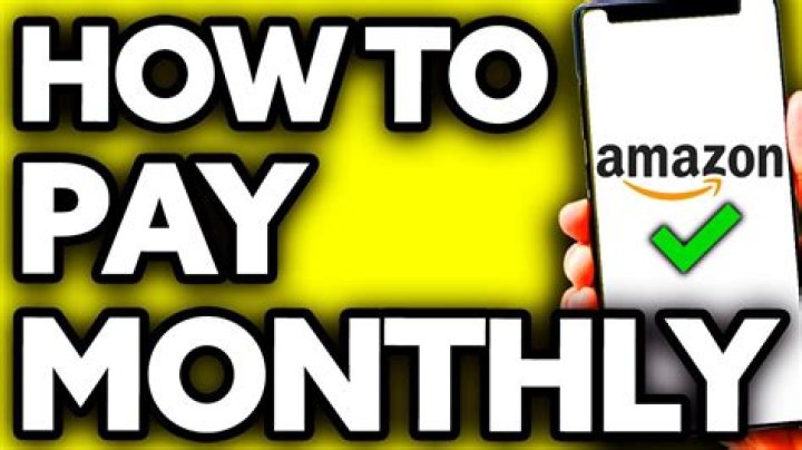 Does Amazon pay monthly or weekly?