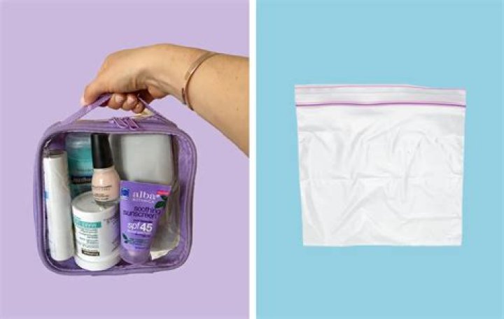 Does makeup need to be in a Ziploc bag?