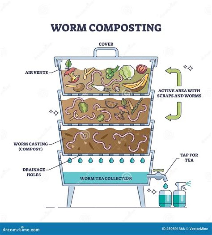 Does wet cardboard attract worms?