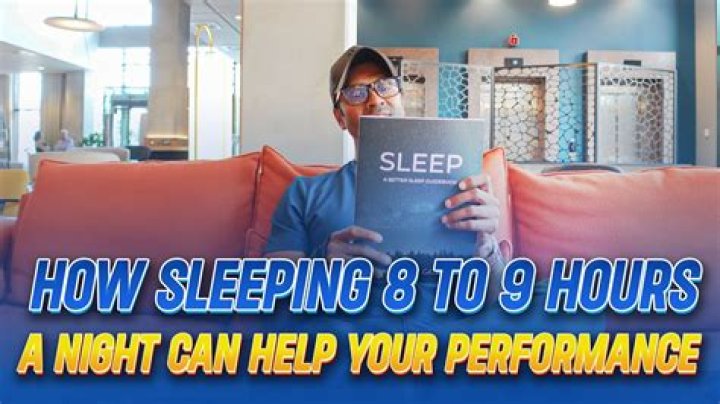 How can I sleep 8 hours straight?