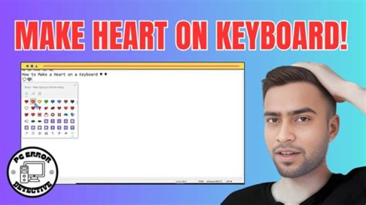 How do I make a heart in a text message?