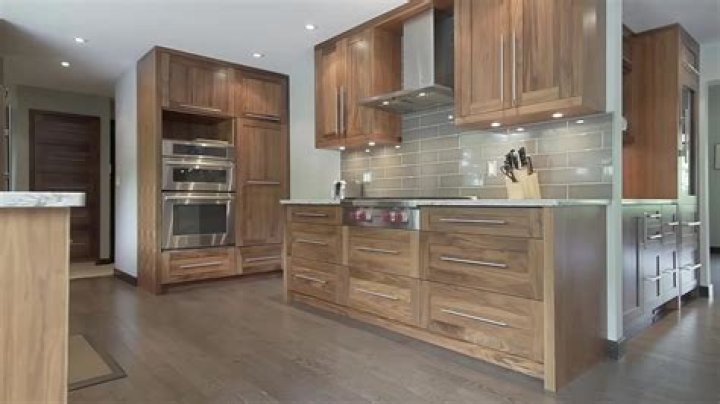 How do I make my oak cabinets look modern?