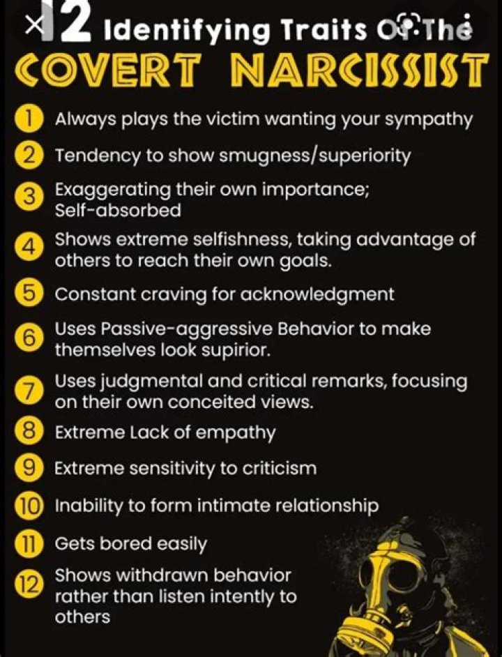 How do you treat a covert narcissist?