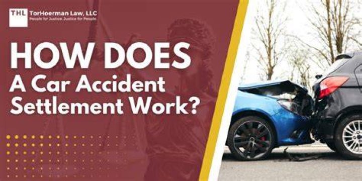 How does a car settlement work?