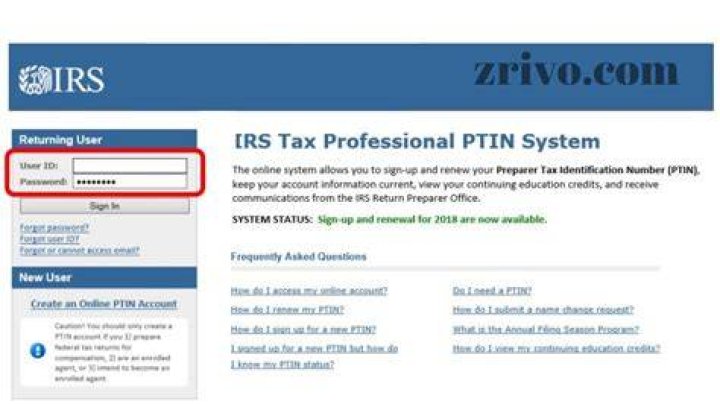 How long are PTIN good for?