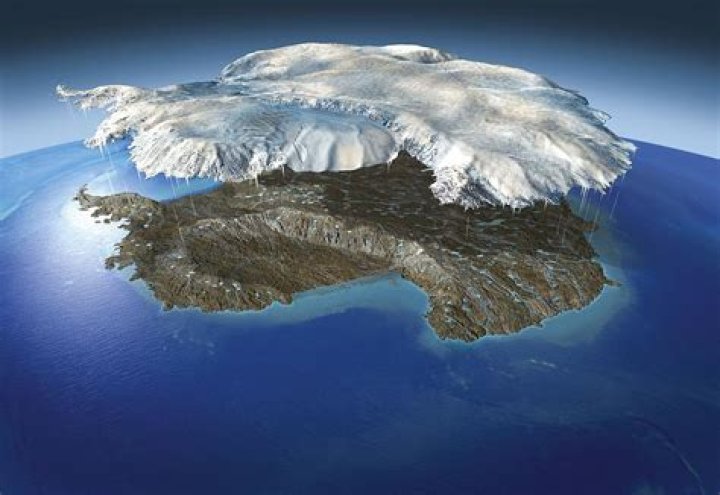Is Antarctica land or just ice?