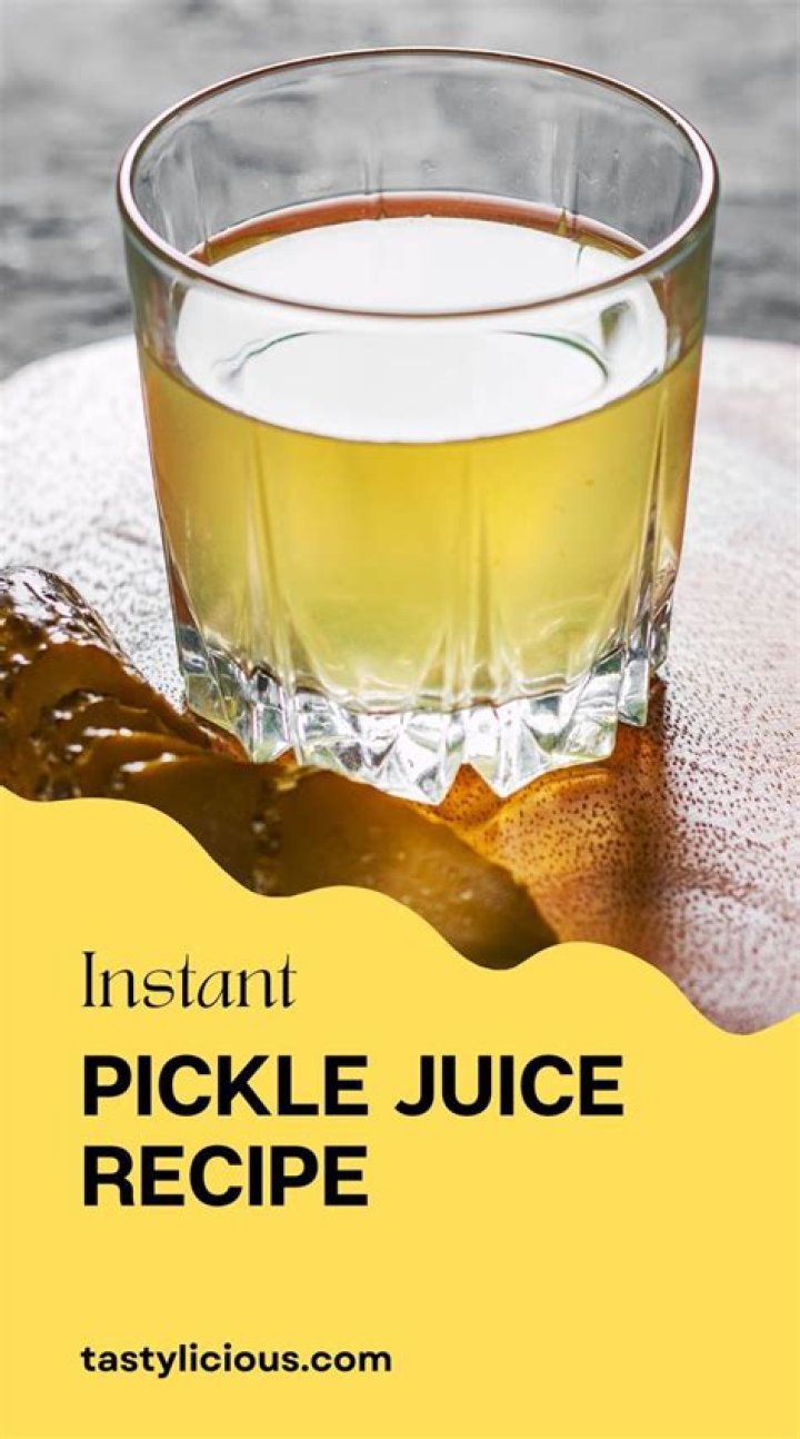 Is it OK to drink pickle juice everyday?