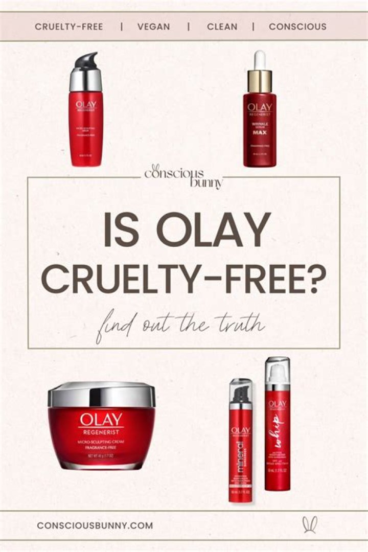 Is Olay paraben free?