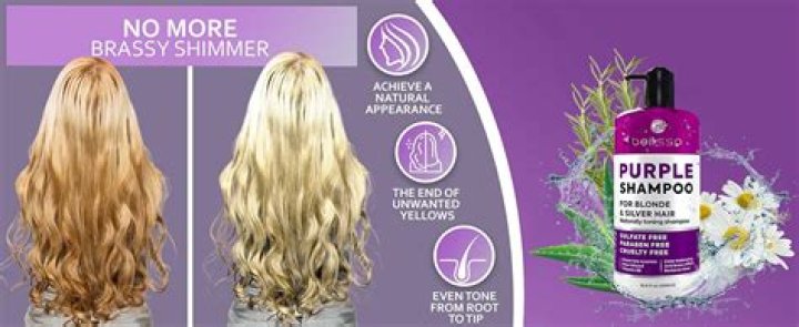 Is purple shampoo good for golden blonde hair?