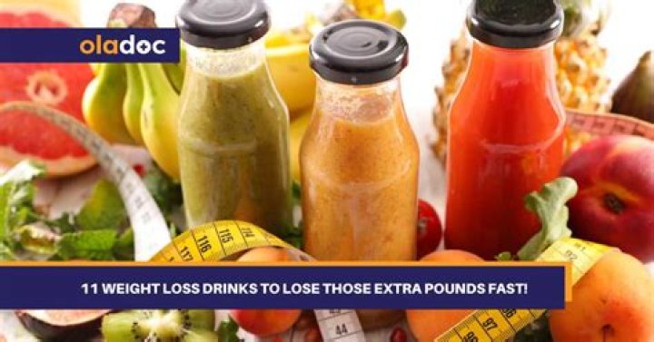 What can I drink to lose weight fast?