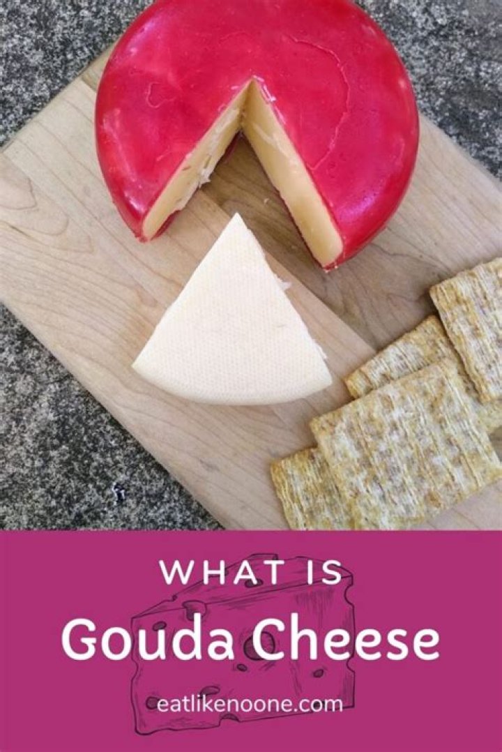 What color is Gouda cheese?