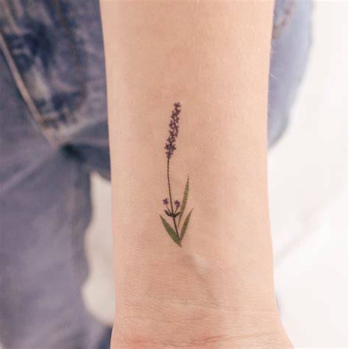 What do lavender tattoos meaning?