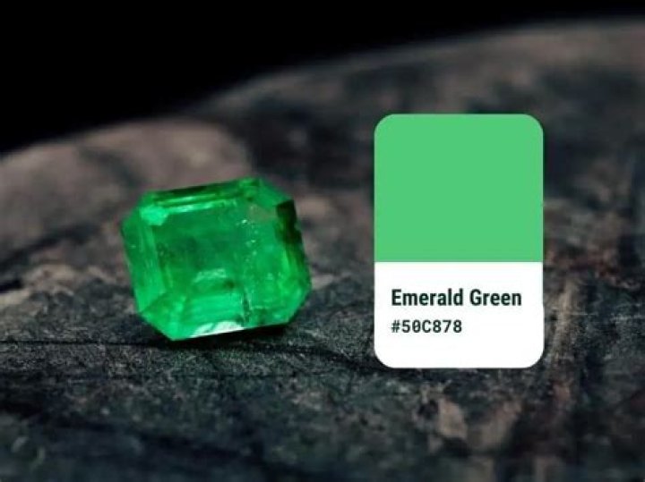 What does a green emerald mean?