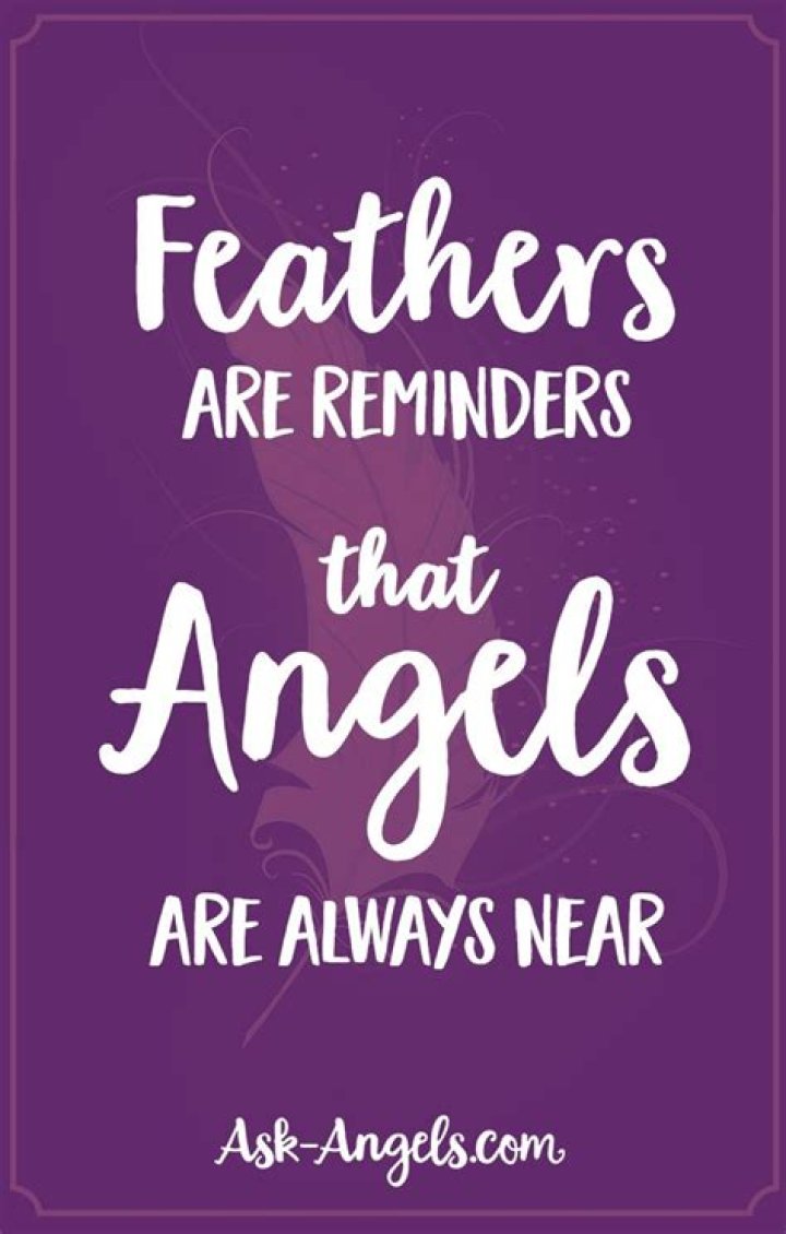 What does a white feather mean when someone dies?
