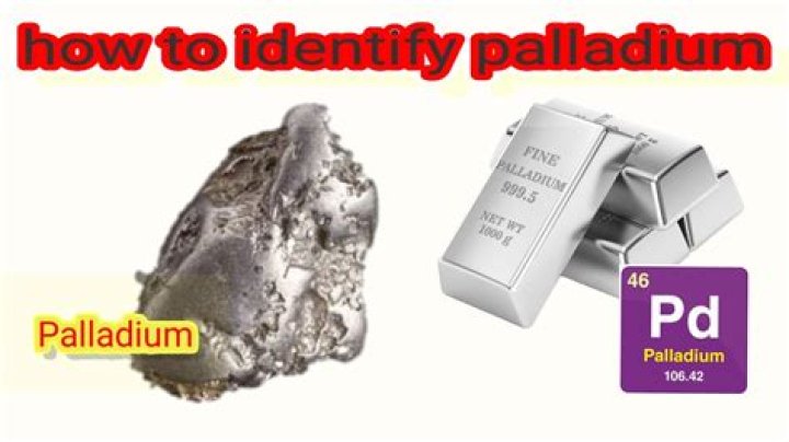 What does natural palladium look like?