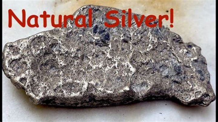 What does silver look like in nature?