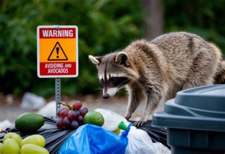What food is toxic to raccoons?