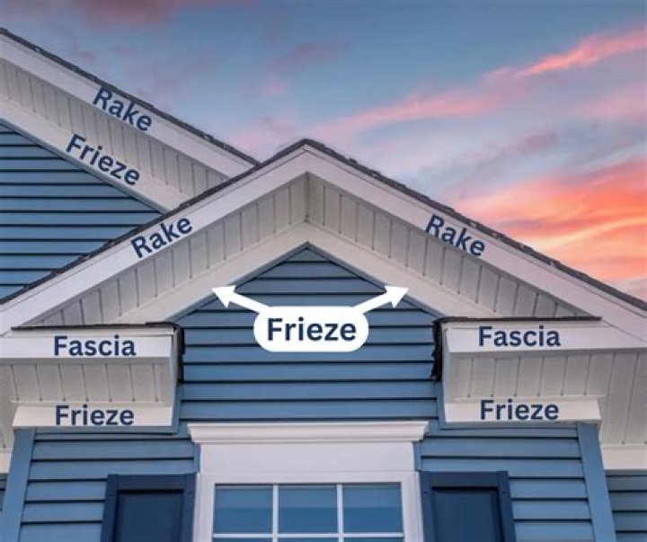 What is a frieze board?