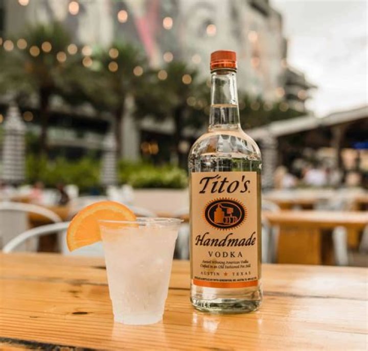 What proof is Tito's vodka?