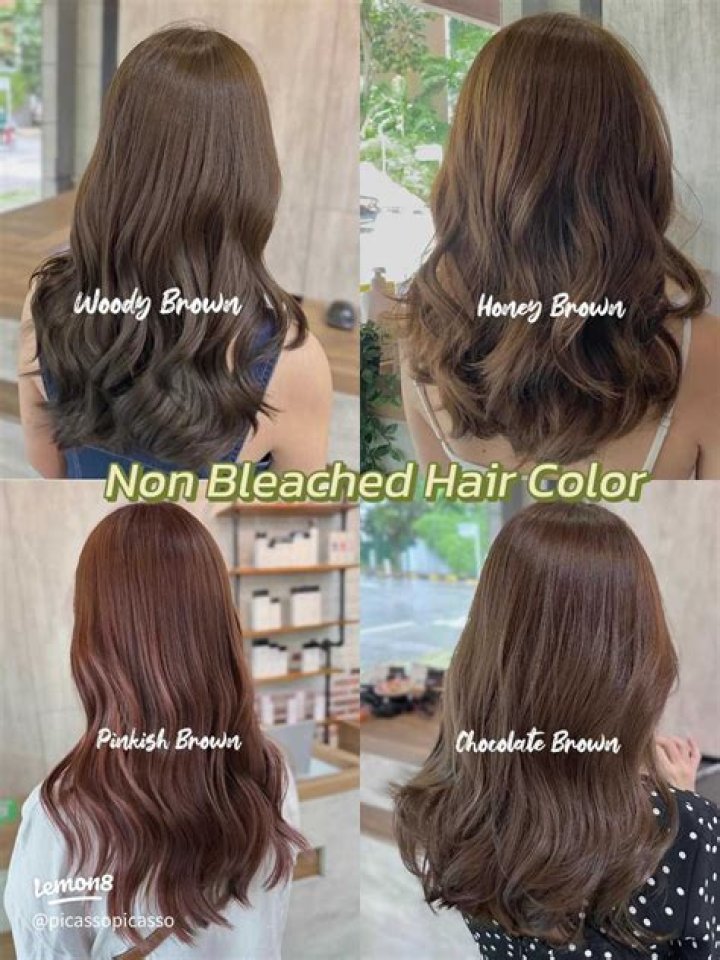 What will happen if I bleach my brown hair?