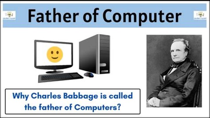 Who Is The computer father?