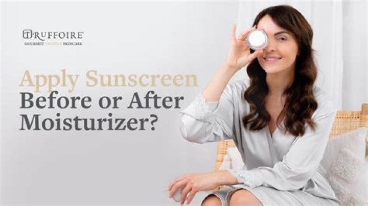 Why do you need to wait 20 minutes after applying sunscreen?